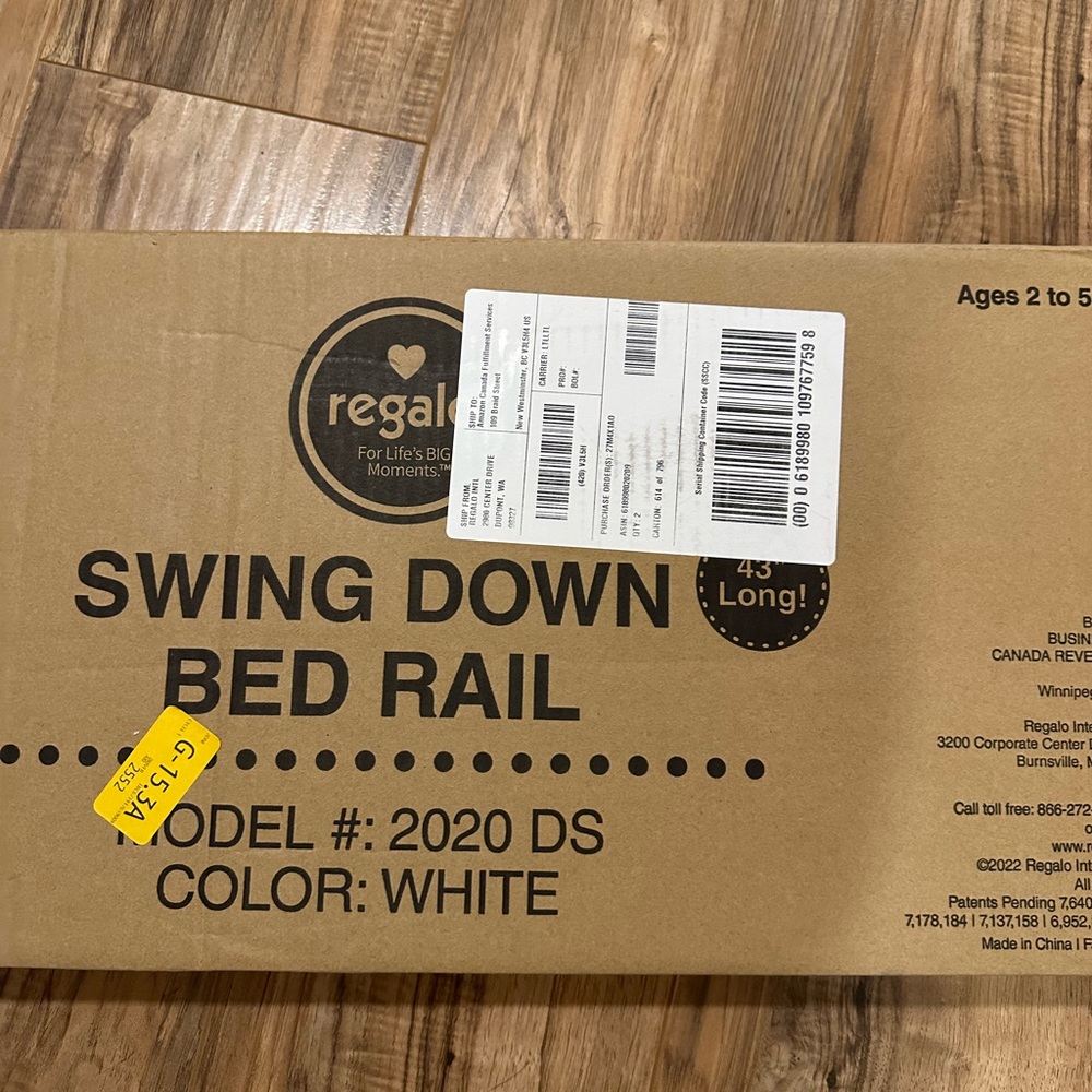 Brand new bed railing for kids and babies
